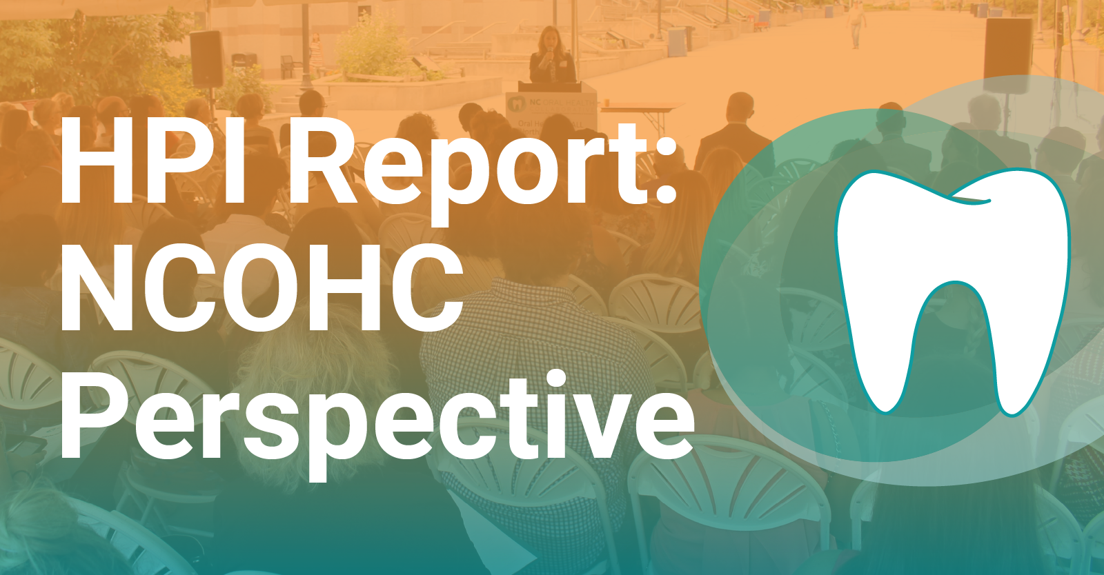 Graphic with blog title, "HPI Report: NCOHC Perspective"