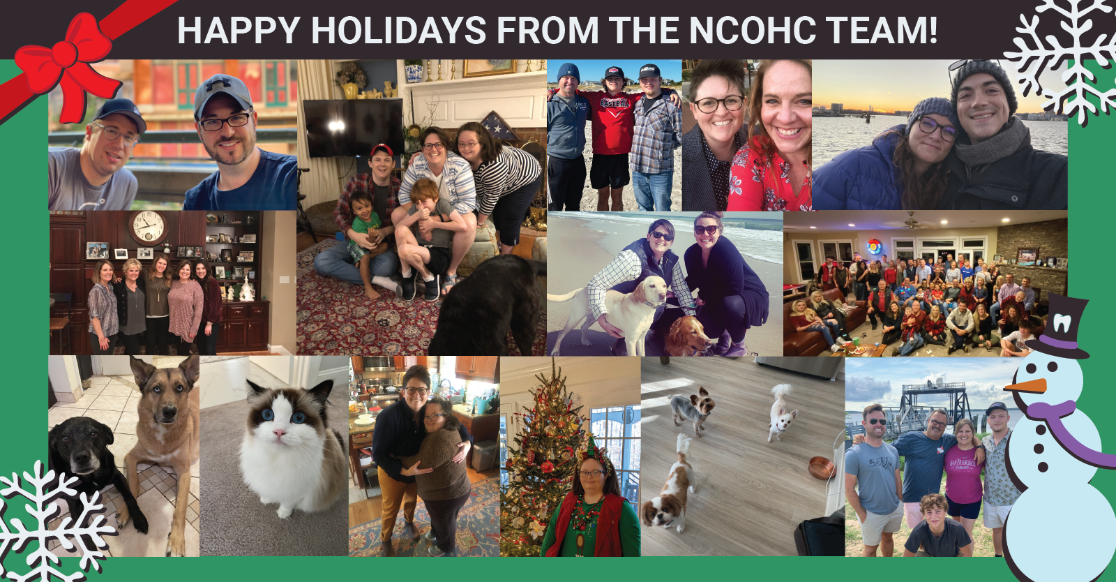 Happy Holidays From the NCOHC Team