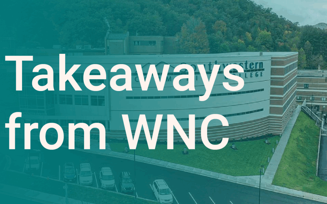 Takeaways from WNC: January 2025